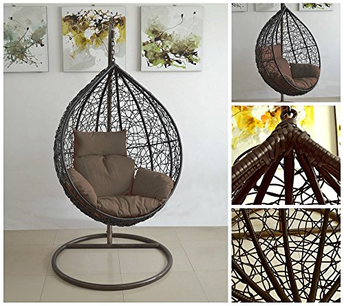 Home Deluxe Polyrattan Hängesessel Cocoon