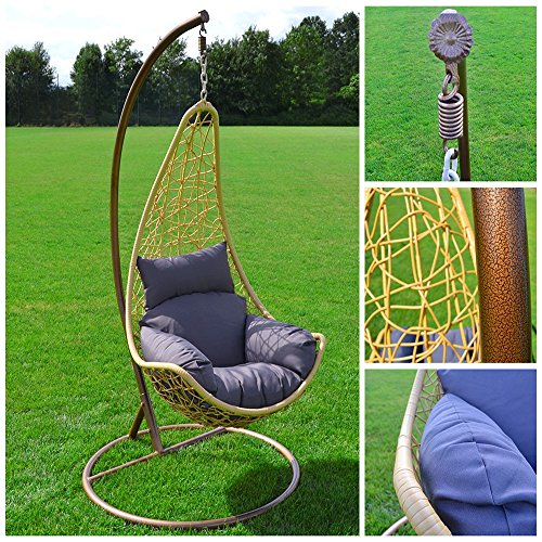 Home Deluxe Polyrattan Hängesessel Curl